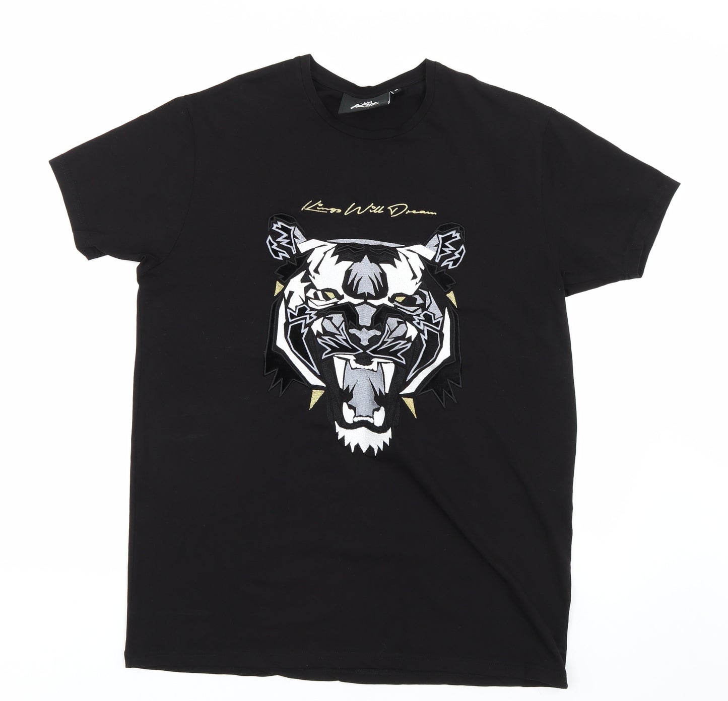 KWD Mens Black    T-Shirt Size M