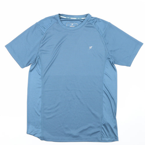 Activewear Mens Blue   Jersey T-Shirt Size L