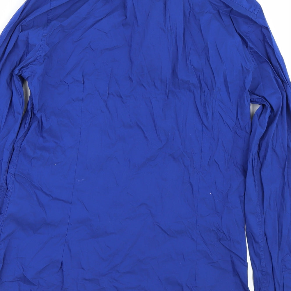 H&M Mens Blue    Dress Shirt Size M