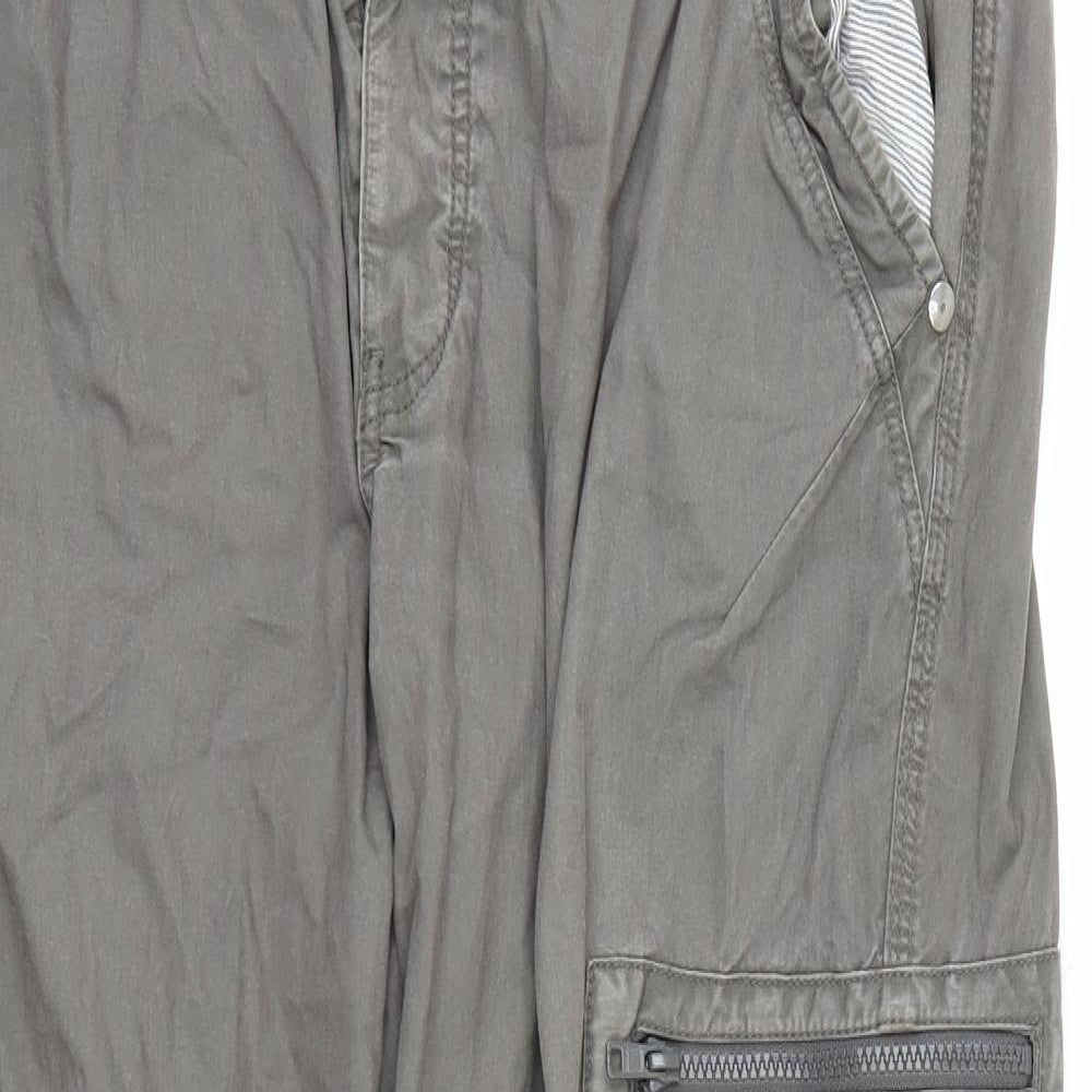 NEXT Mens Grey   Cargo Trousers Size 38 L28 in