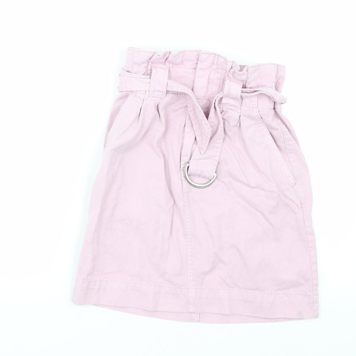 H&M Womens Pink Denim Mini Skirt Size 28 in