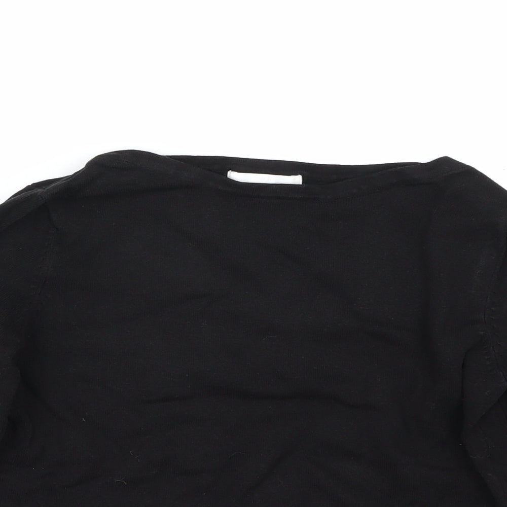 H&M Womens Black   Basic T-Shirt Size XS