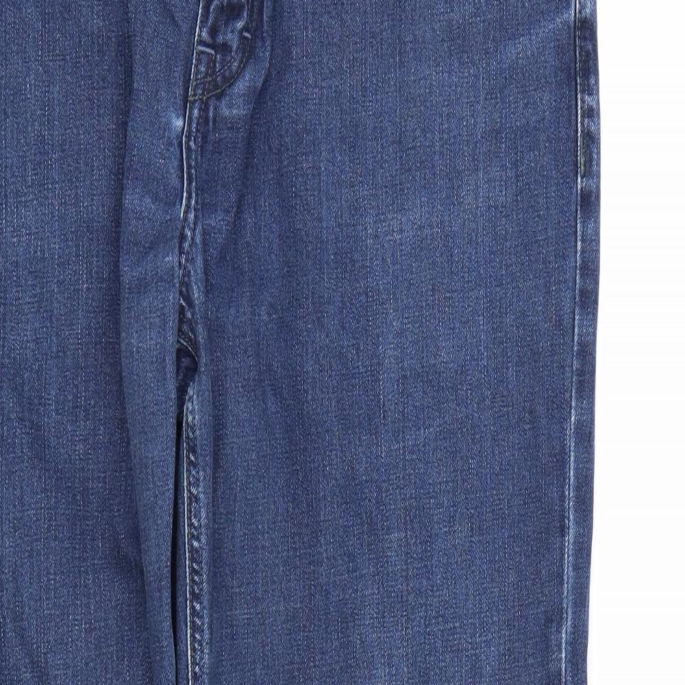 HUGO BOSS Mens Blue  Denim Straight Jeans Size 38 L29 in