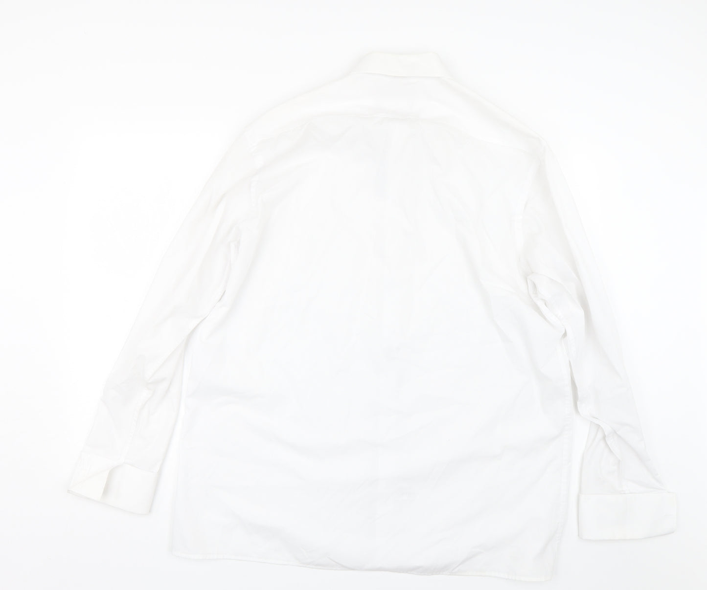 Scott & Taylor Mens White    Dress Shirt Size 17