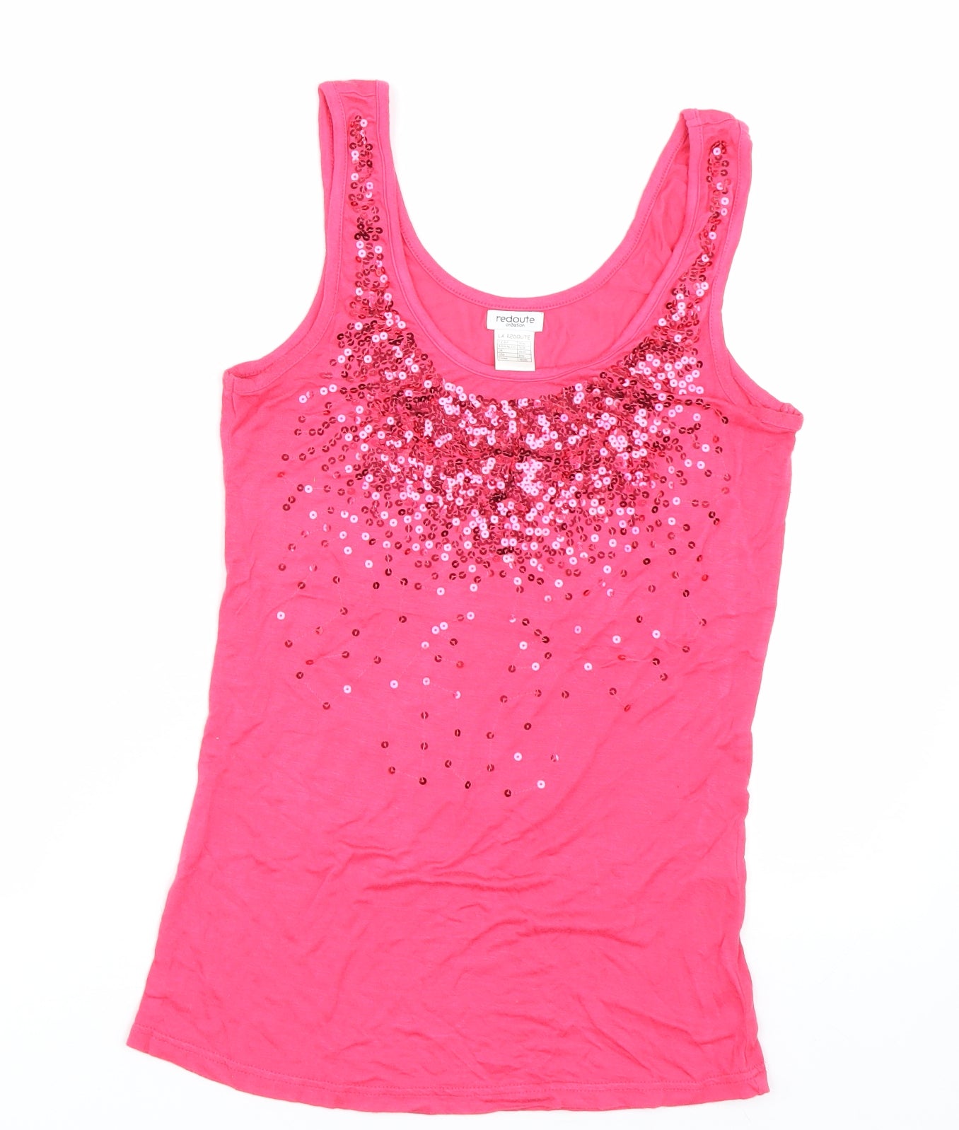 Redoute Womens Pink   Basic Tank Size 10