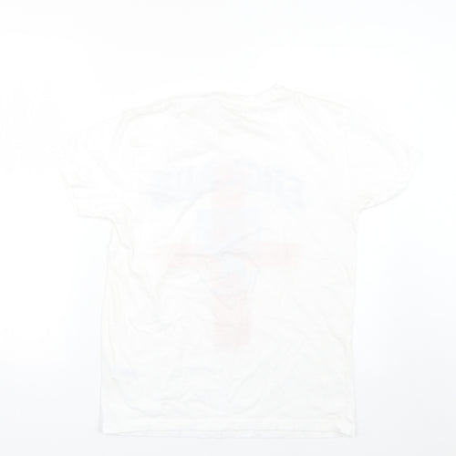 Primark Mens White    T-Shirt Size XS  - England