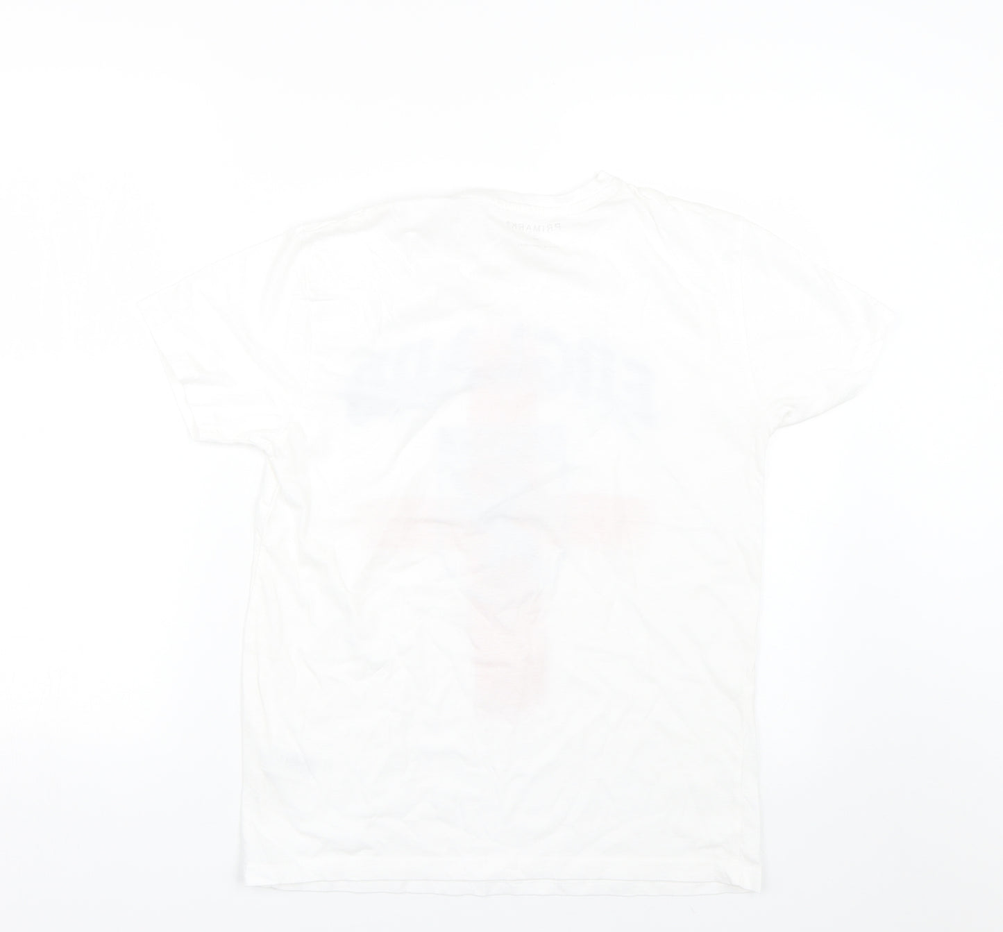 Primark Mens White    T-Shirt Size XS  - England