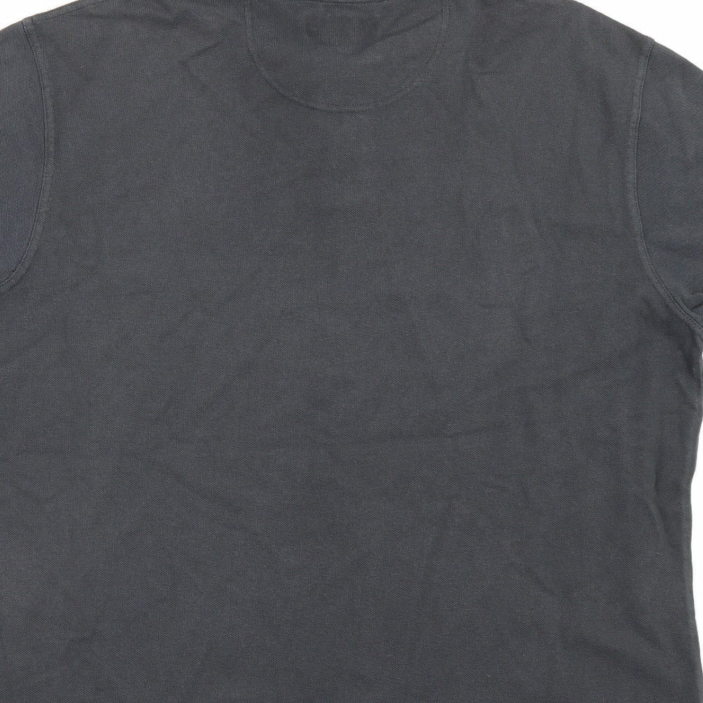 Barbour Mens Grey    Polo Size XL