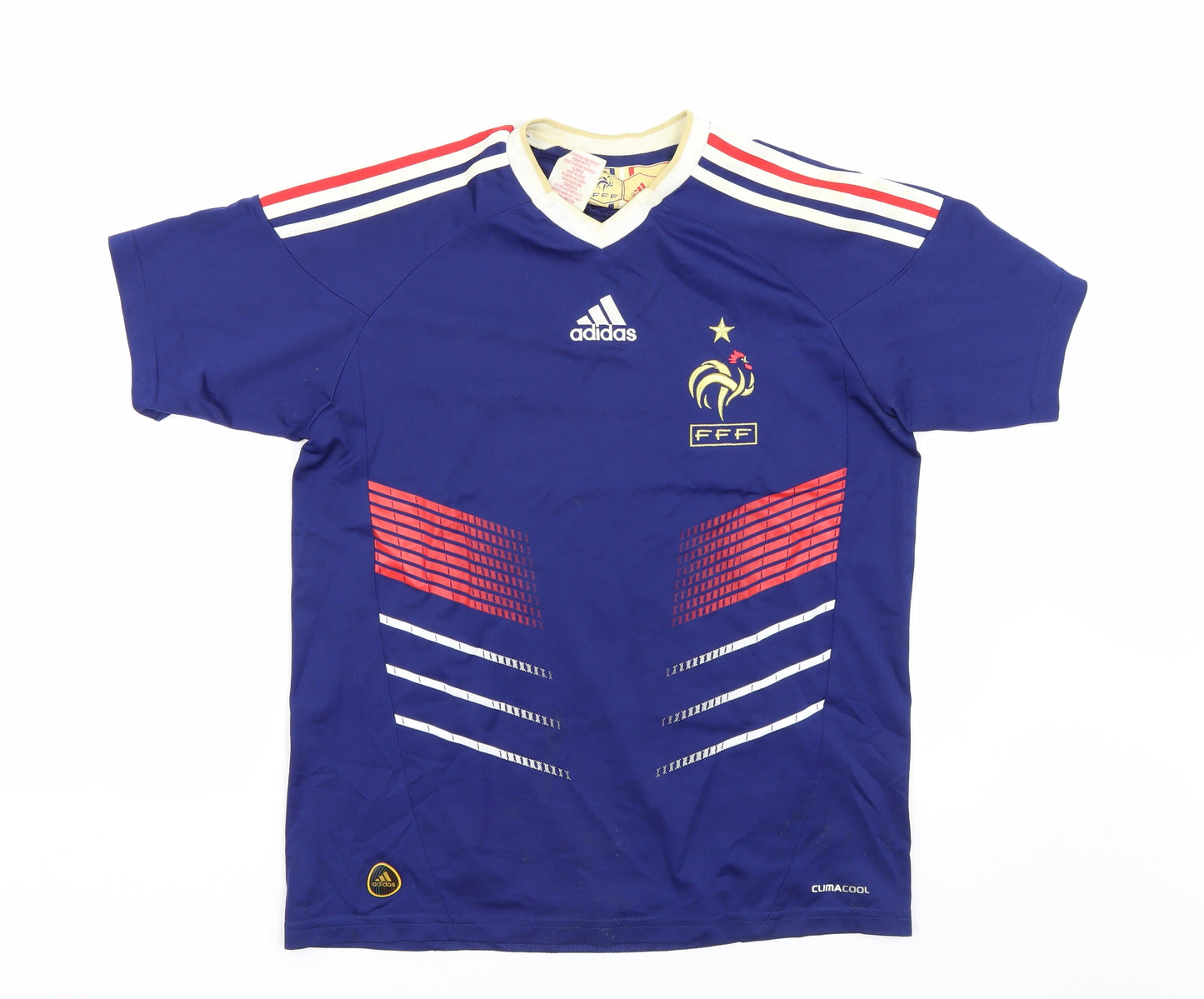 adidas Boys Blue   Jersey T-Shirt Size 13-14 Years