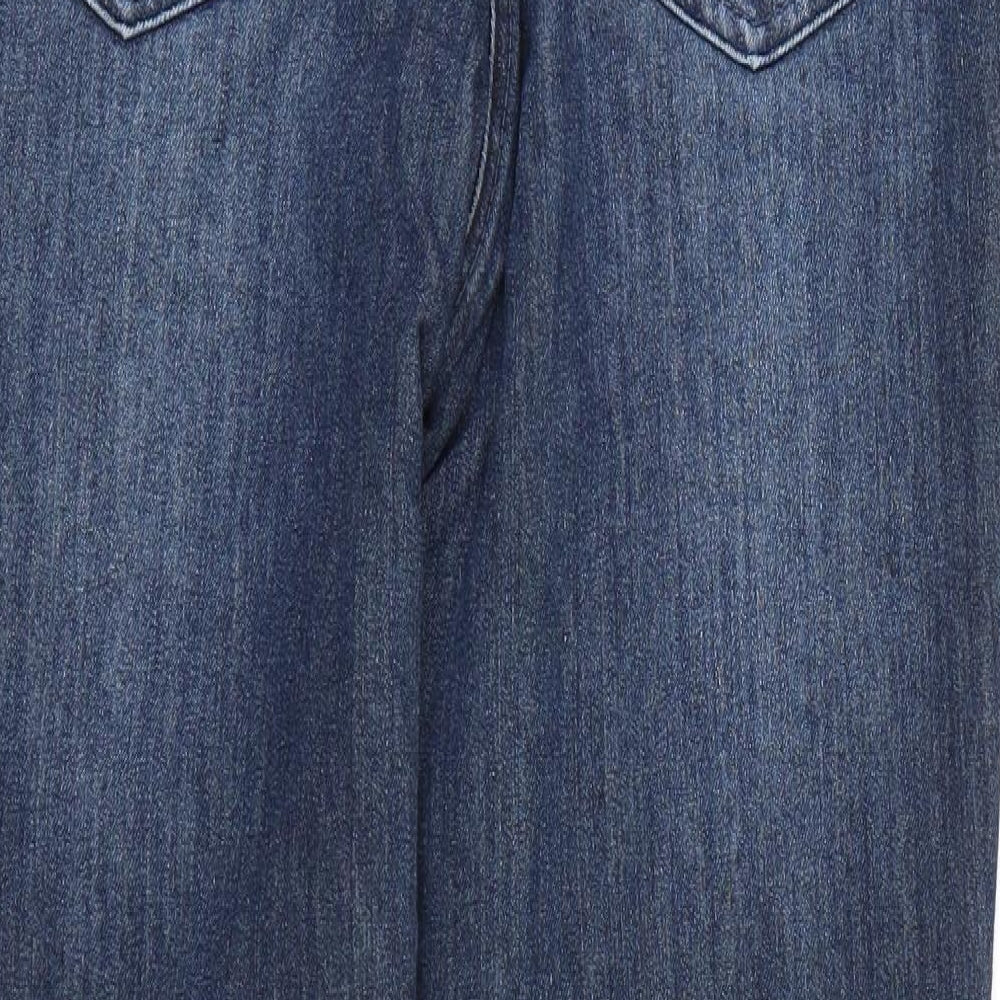 George Womens Blue  Denim Straight Jeans Size 14 L28 in