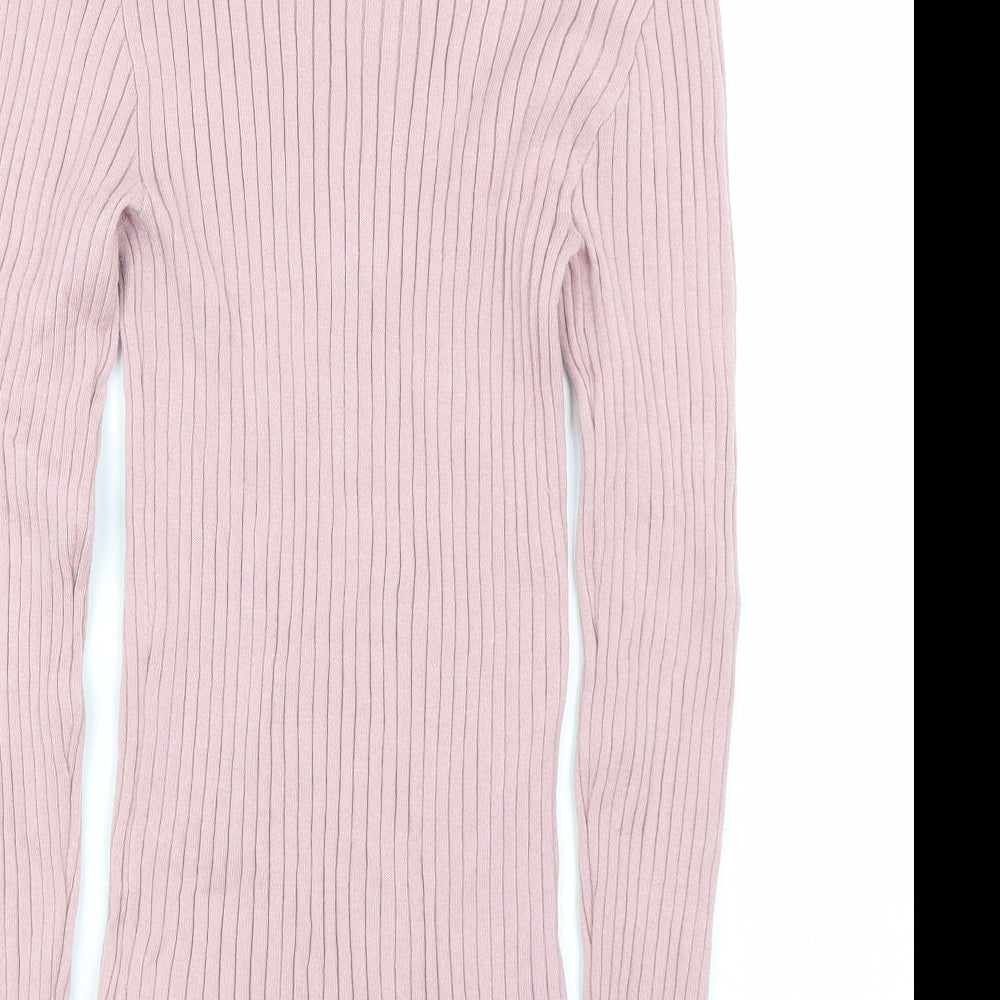 Primark Womens Pink   Wrap T-Shirt Size S