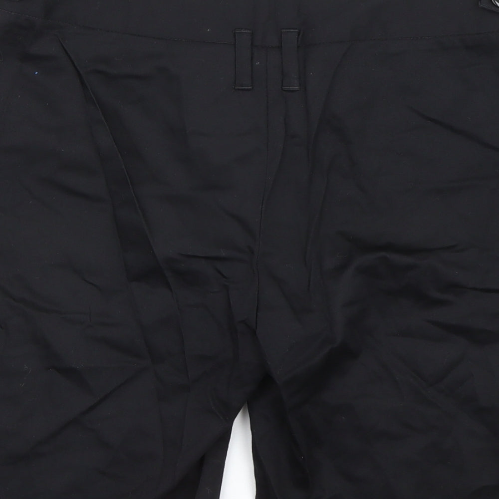 Papaya Womens Black   Paperbag Shorts Size 14