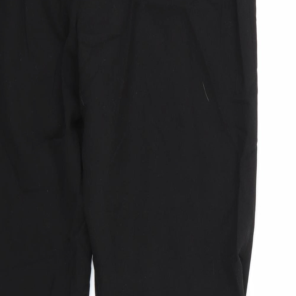 George Womens Black   Trousers  Size 14 L30 in