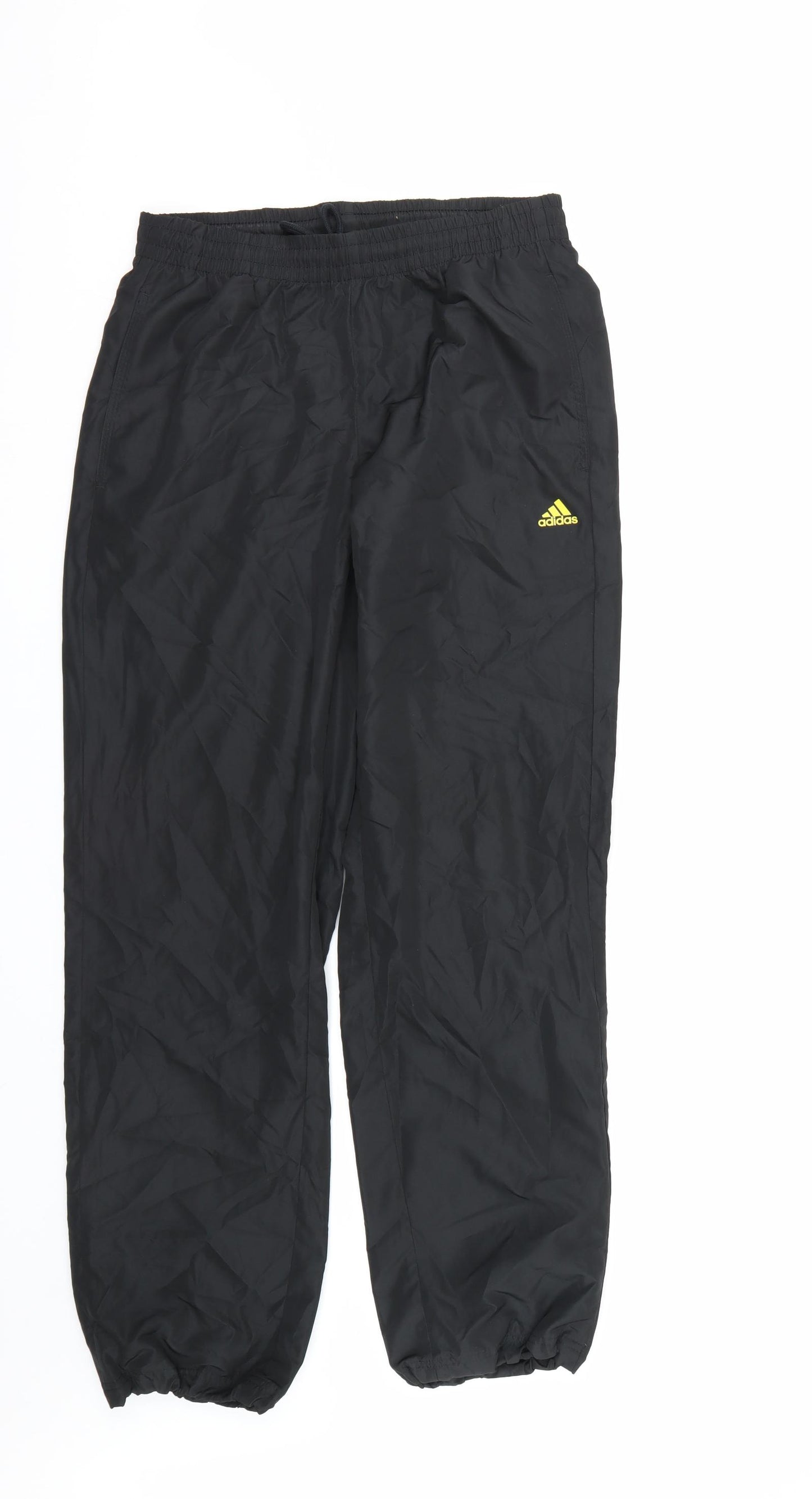 adidas Mens Black   Track Pants Trousers Size 38 L29 in