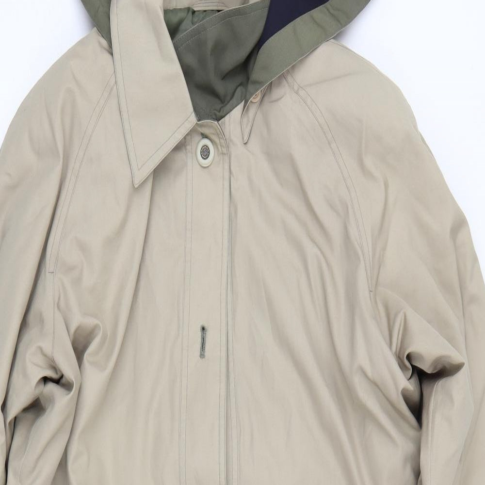 Mistry harbour Mens Beige   Rain Coat Coat Size M
