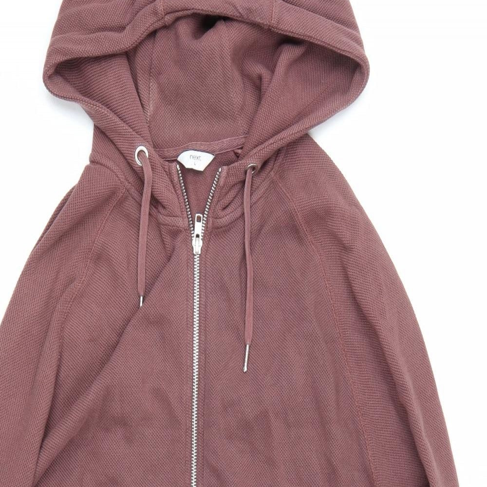 NEXT Mens Purple   Full Zip Hoodie Size L
