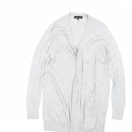 F&F Womens Grey   Cardigan Jumper Size 10
