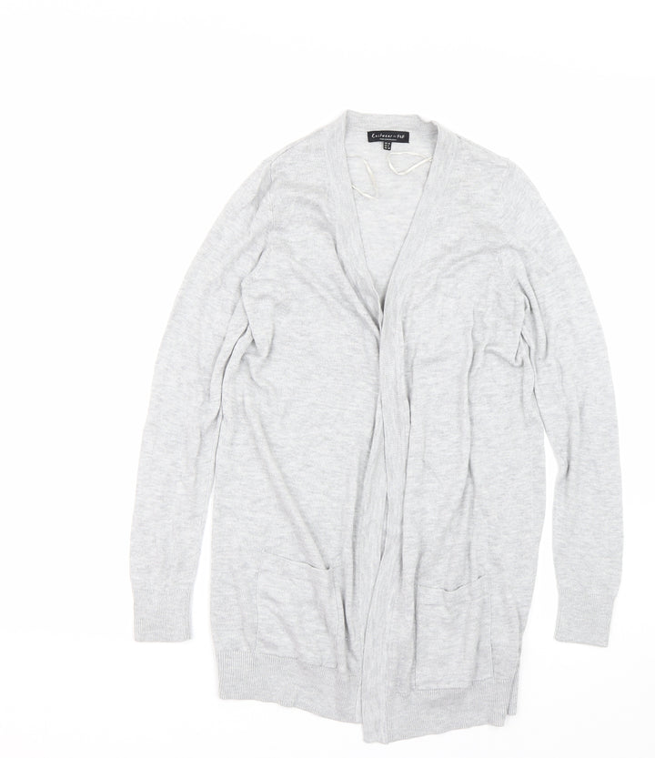 F&F Womens Grey   Cardigan Jumper Size 10