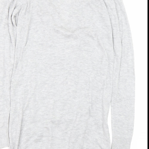F&F Womens Grey   Cardigan Jumper Size 10