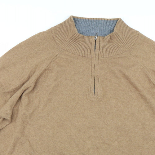 Williams & brown Mens Brown   Pullover Jumper Size XL
