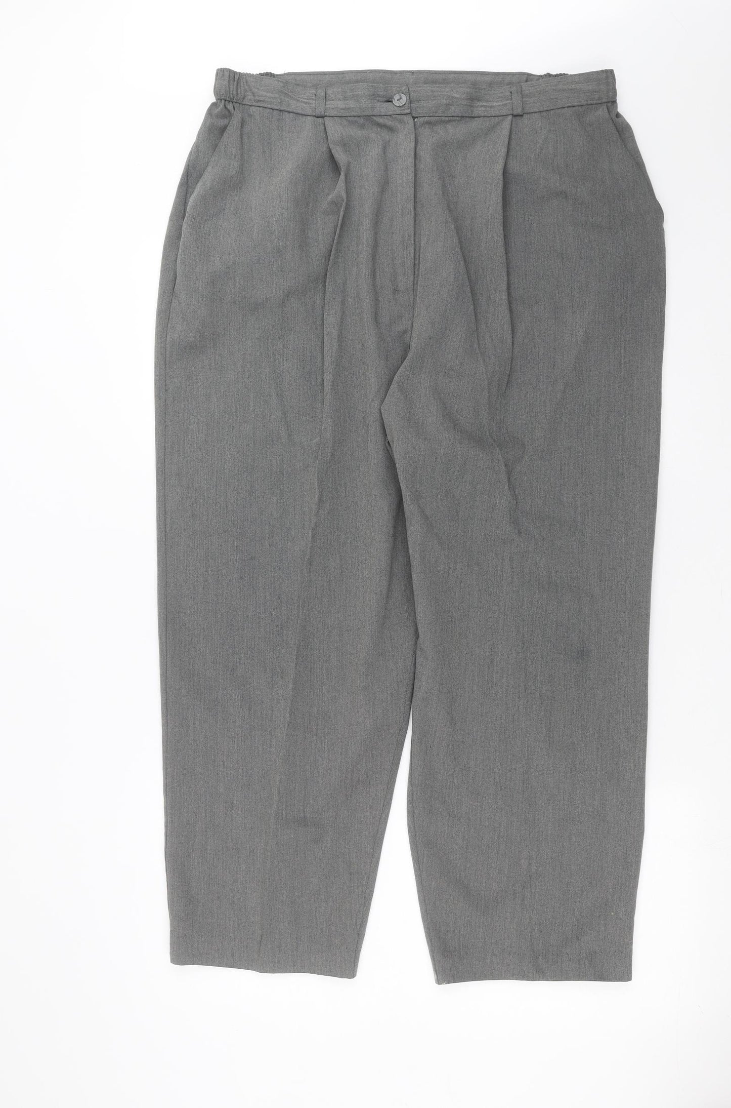 Preworn Womens Grey   Trousers  Size 36 in L26 in