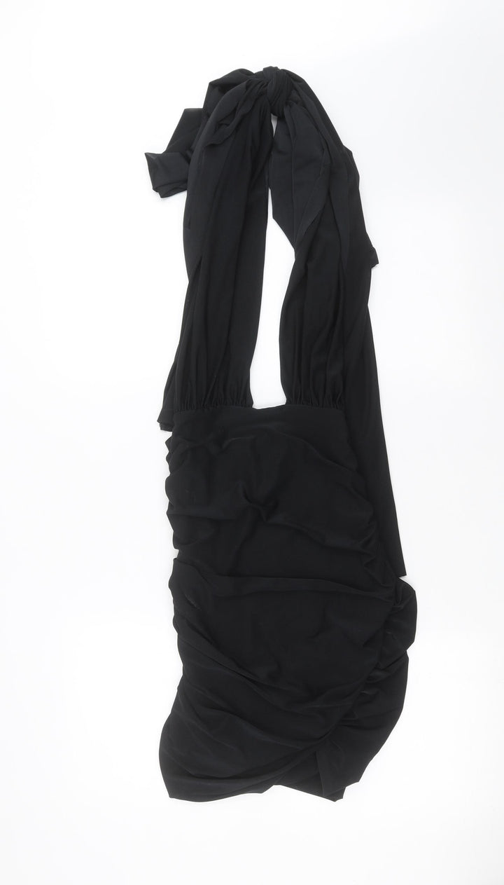 Missguided Womens Black Mini Size 8