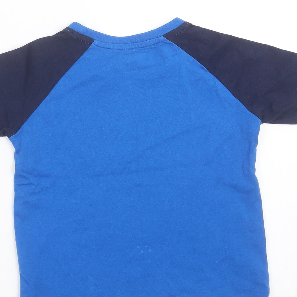 Mountain Warehouse Boys Blue   Basic T-Shirt Size 3-4 Years  - adventure