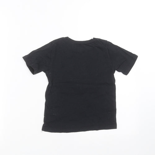 Genuine Merchandise Boys Black   Basic T-Shirt Size 3 Years