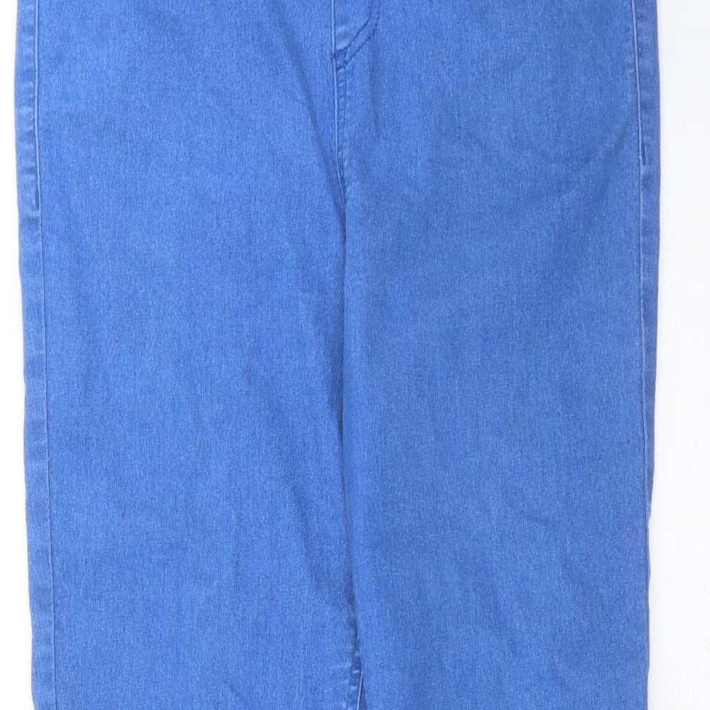 Avenue Womens Blue  Denim Jegging Jeans Size 18 L28 in