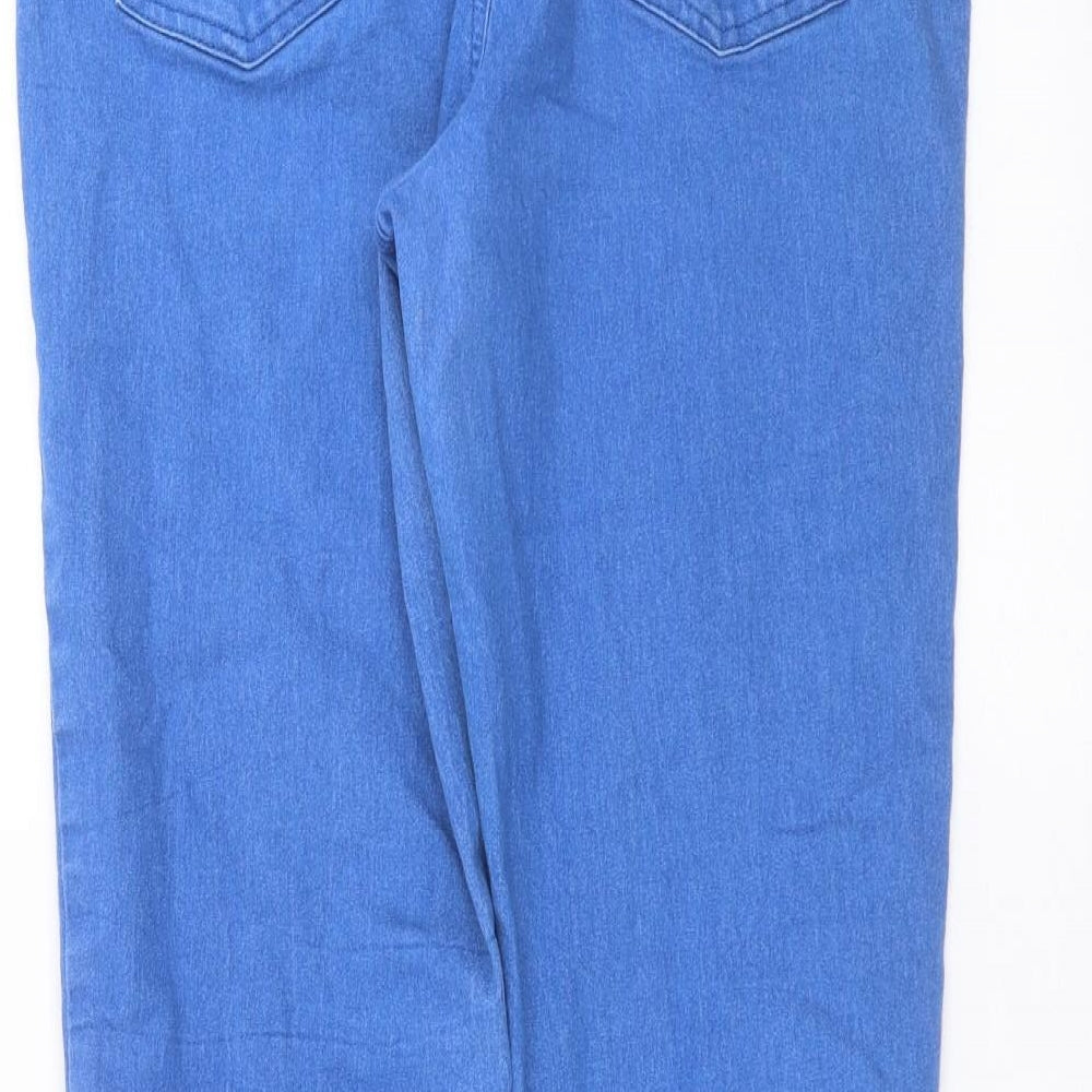 Avenue Womens Blue  Denim Jegging Jeans Size 18 L28 in