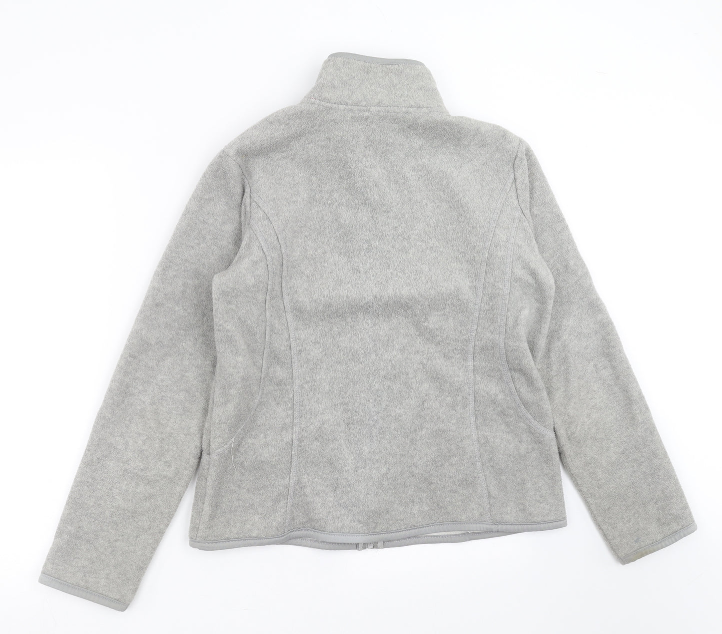 BC Clothing Womens Grey   Full Zip Jumper Size M