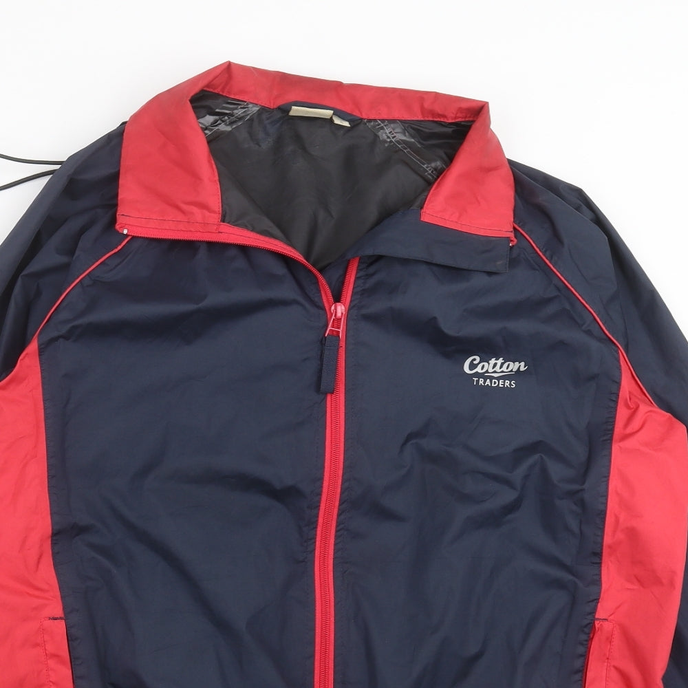 Cotton Traders Mens Blue   Jacket Coat Size S