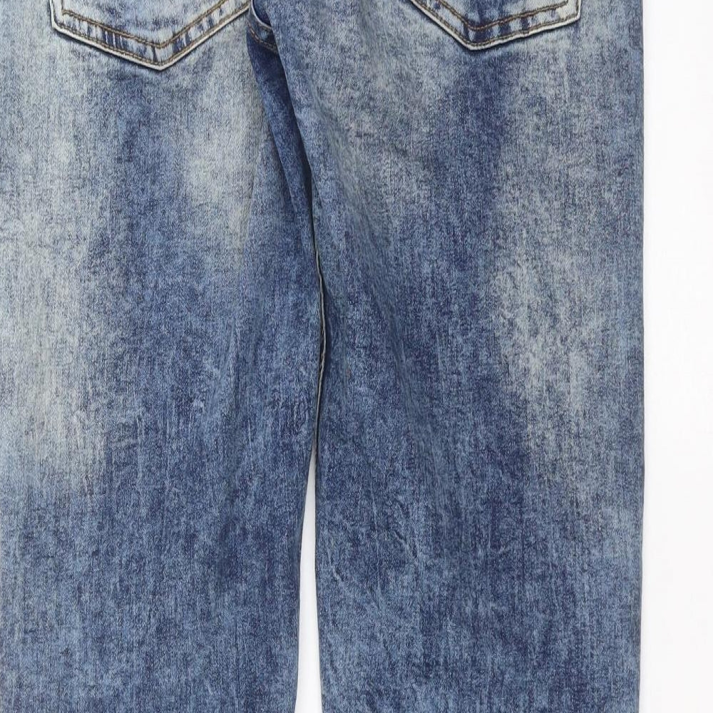 Primark Mens Blue  Denim Skinny Jeans Size 32 in L29 in