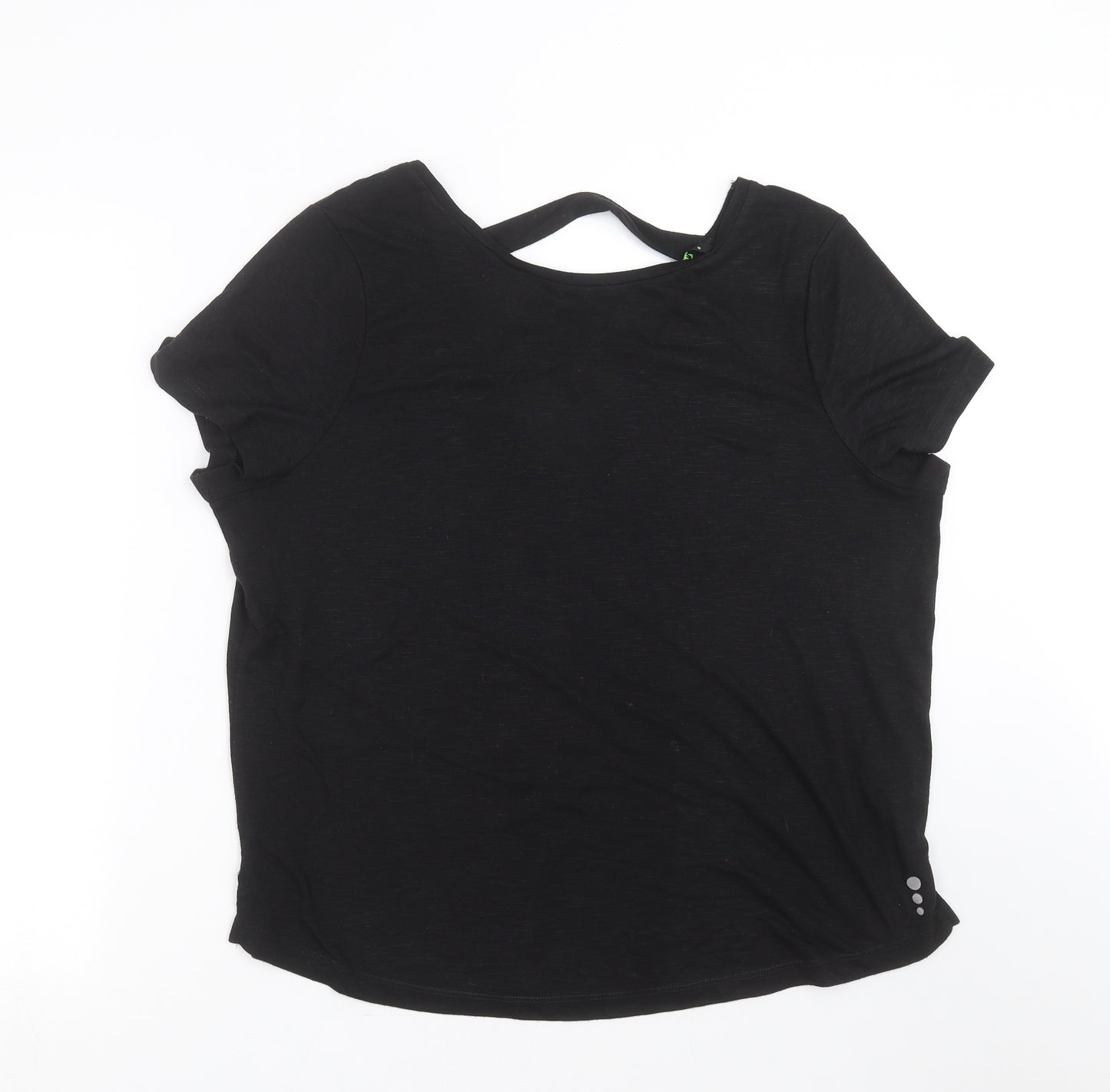 TU Womens Black   Basic T-Shirt Size 18