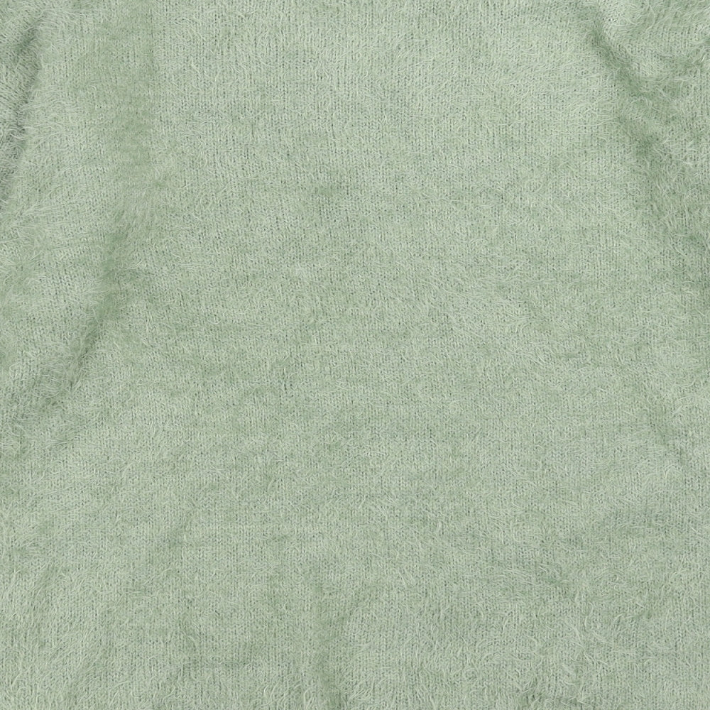 BELOVED Womens Green  Knit Pullover Jumper Size XL