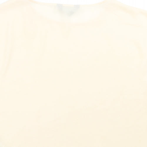 New Look Womens Beige   Basic Blouse Size 10