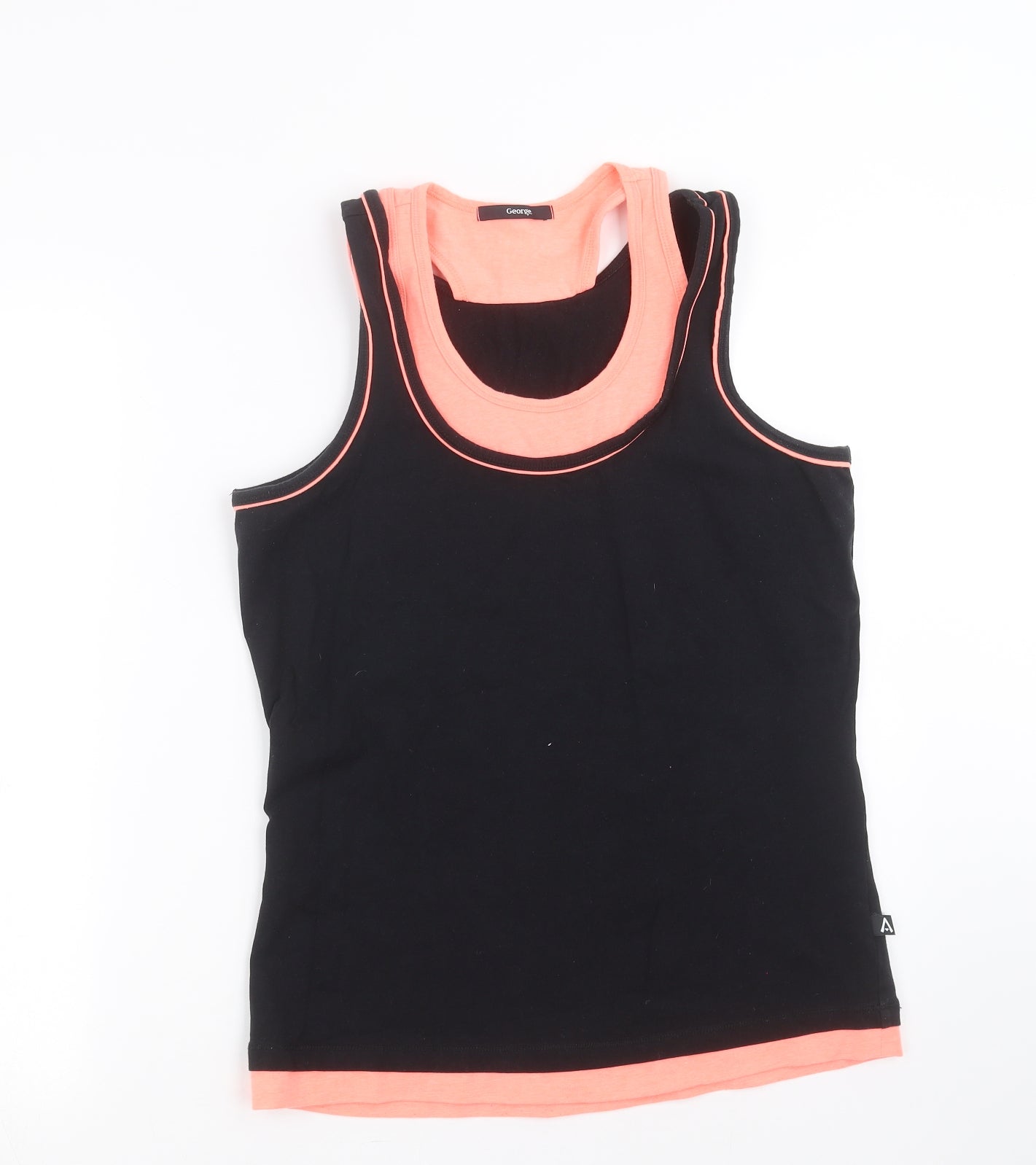 George Womens Black   Basic Tank Size 16