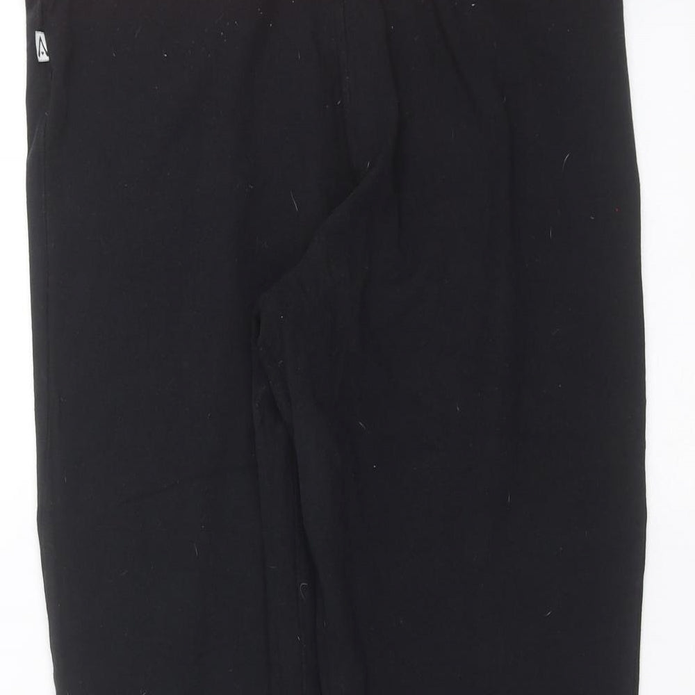 George Womens Black   Cropped Leggings Size 16 L21 in