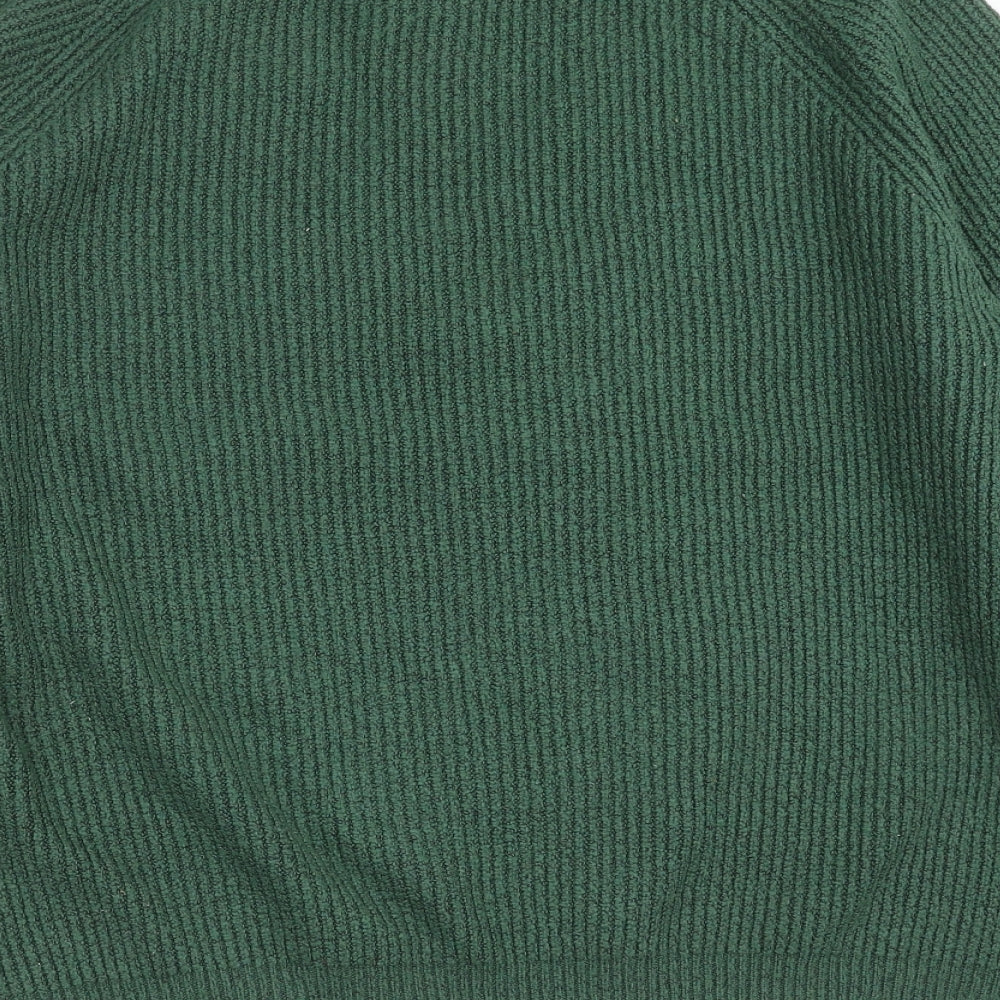 Marks and Spencer Mens Green  Knit Pullover Jumper Size XL  - Supersoft