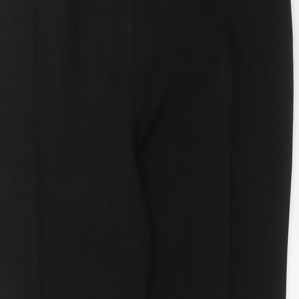 Papaya Womens Black   Trousers  Size 14 L28 in