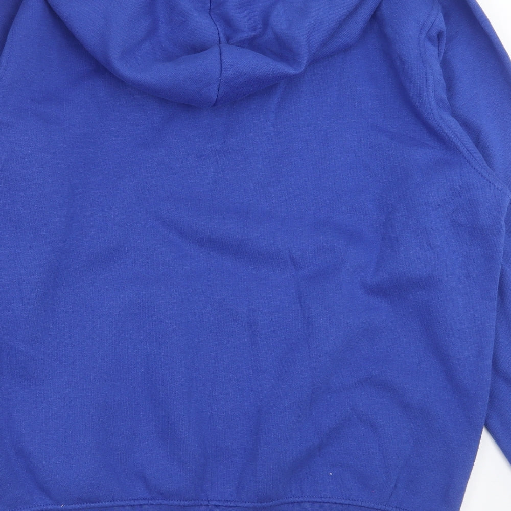PRETTYLITTLETHING Womens Blue   Pullover Hoodie Size L