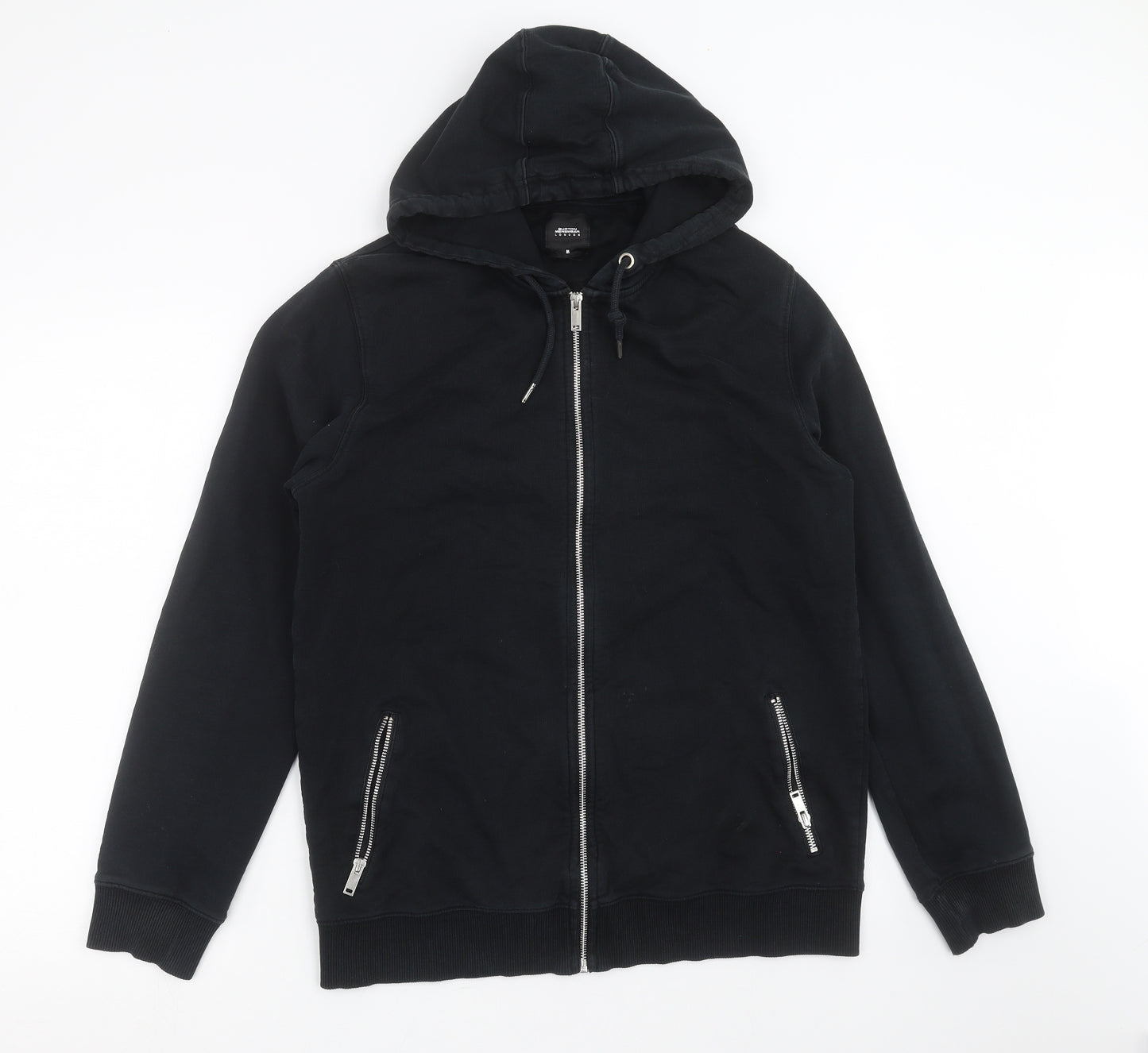 Burton Mens Black   Full Zip Hoodie Size M