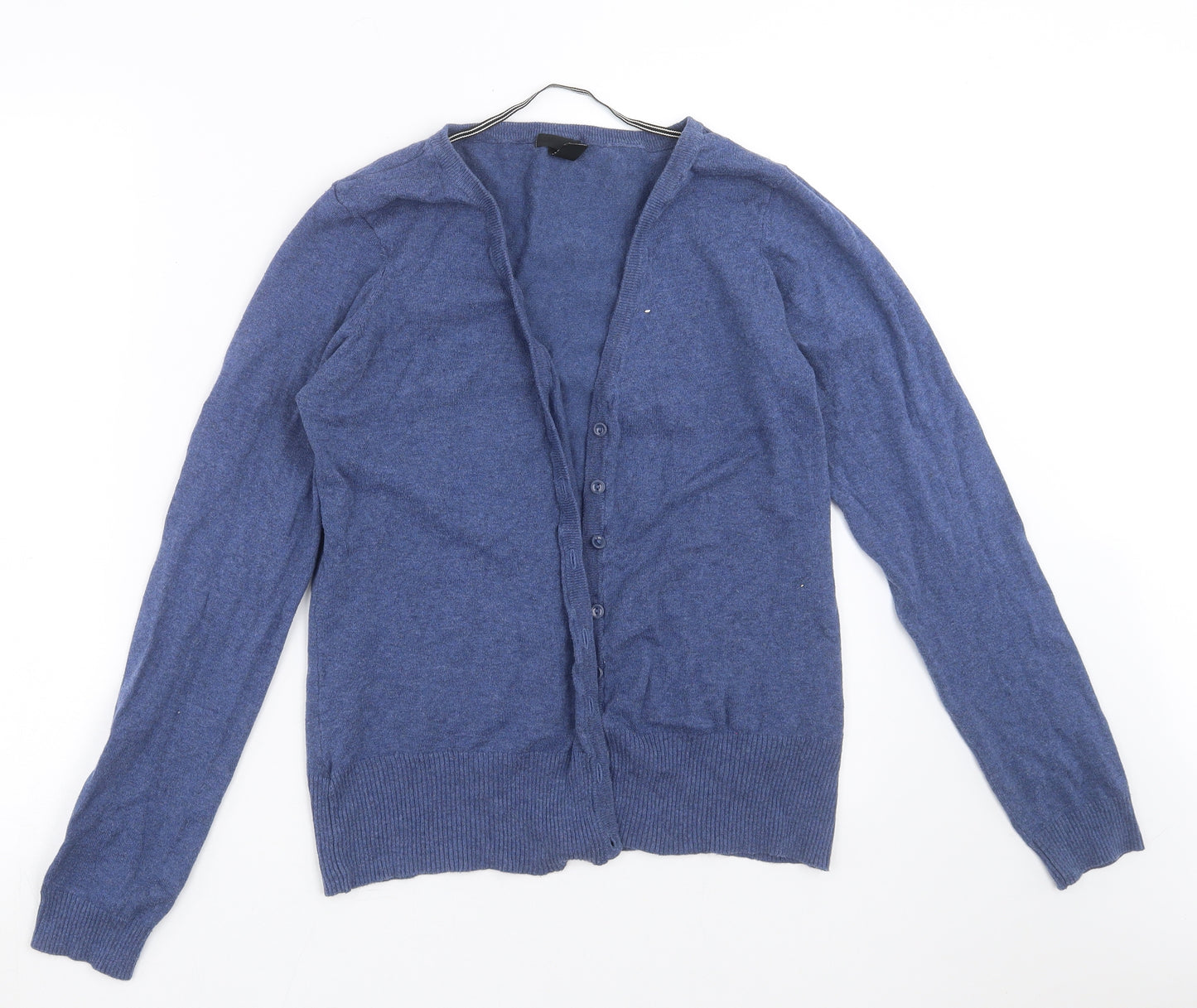 H&M Womens Blue  Knit Cardigan Jumper Size L