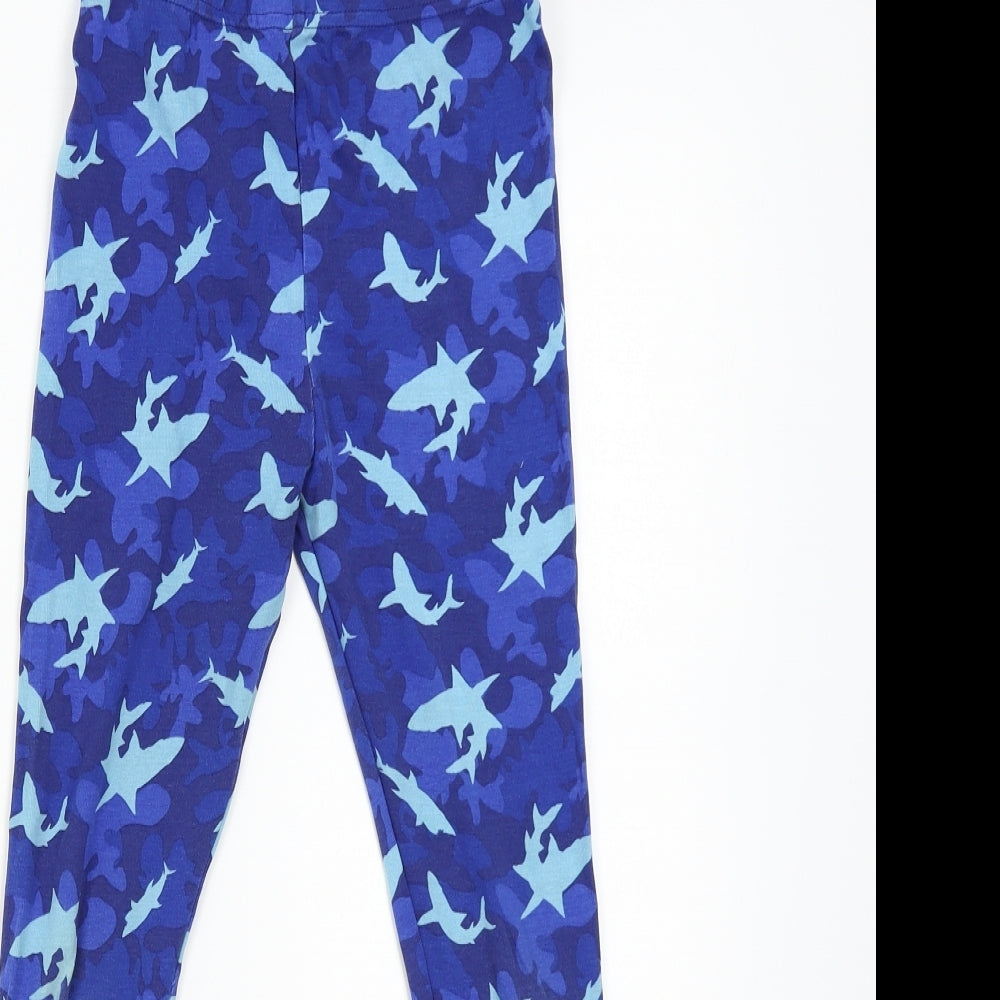 Kirkland Boys Blue Solid   Pyjama Pants Size 10 Years  - Sharks