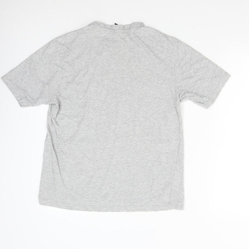 Donnay Womens Grey   Basic T-Shirt Size L