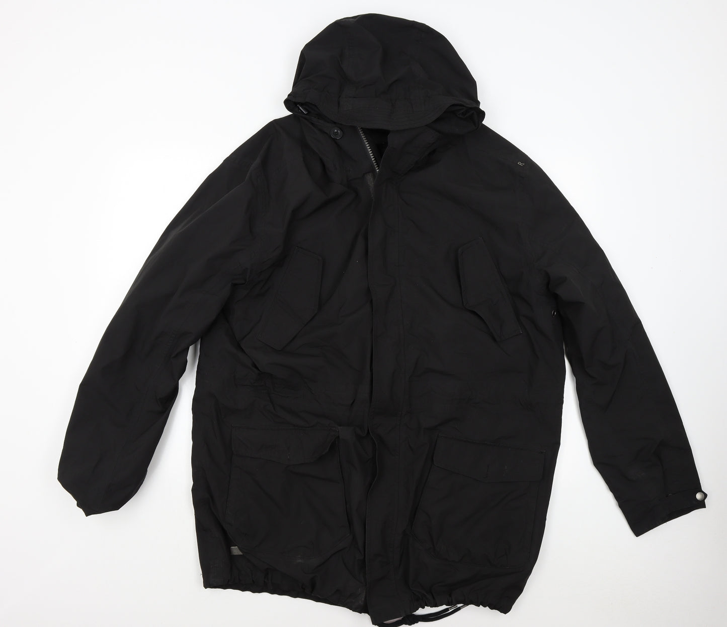 Regatta Mens Black   Anorak Jacket Size 2XL