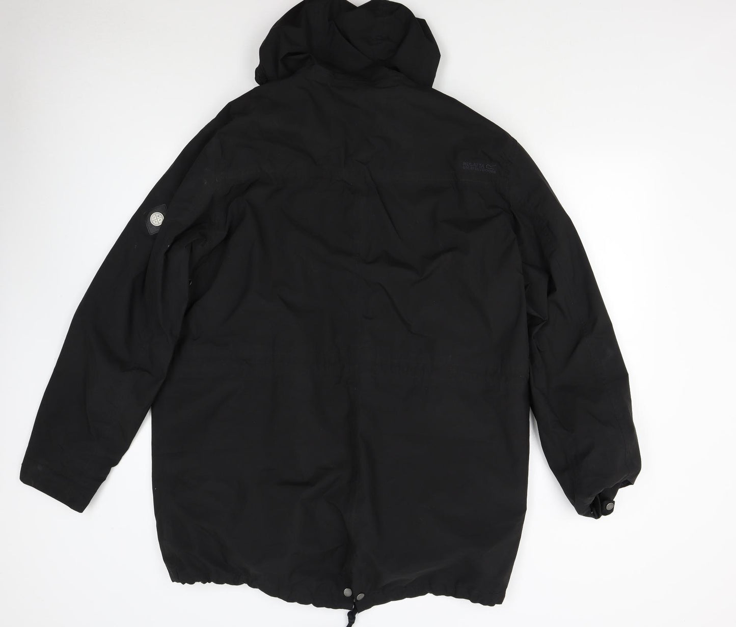 Regatta Mens Black   Anorak Jacket Size 2XL