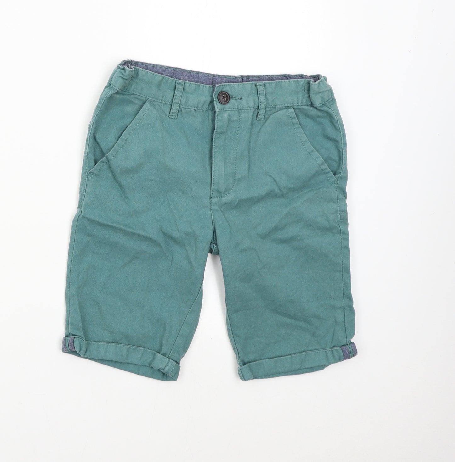 Pep & Co Boys Green   Bermuda Shorts Size 8-9 Years