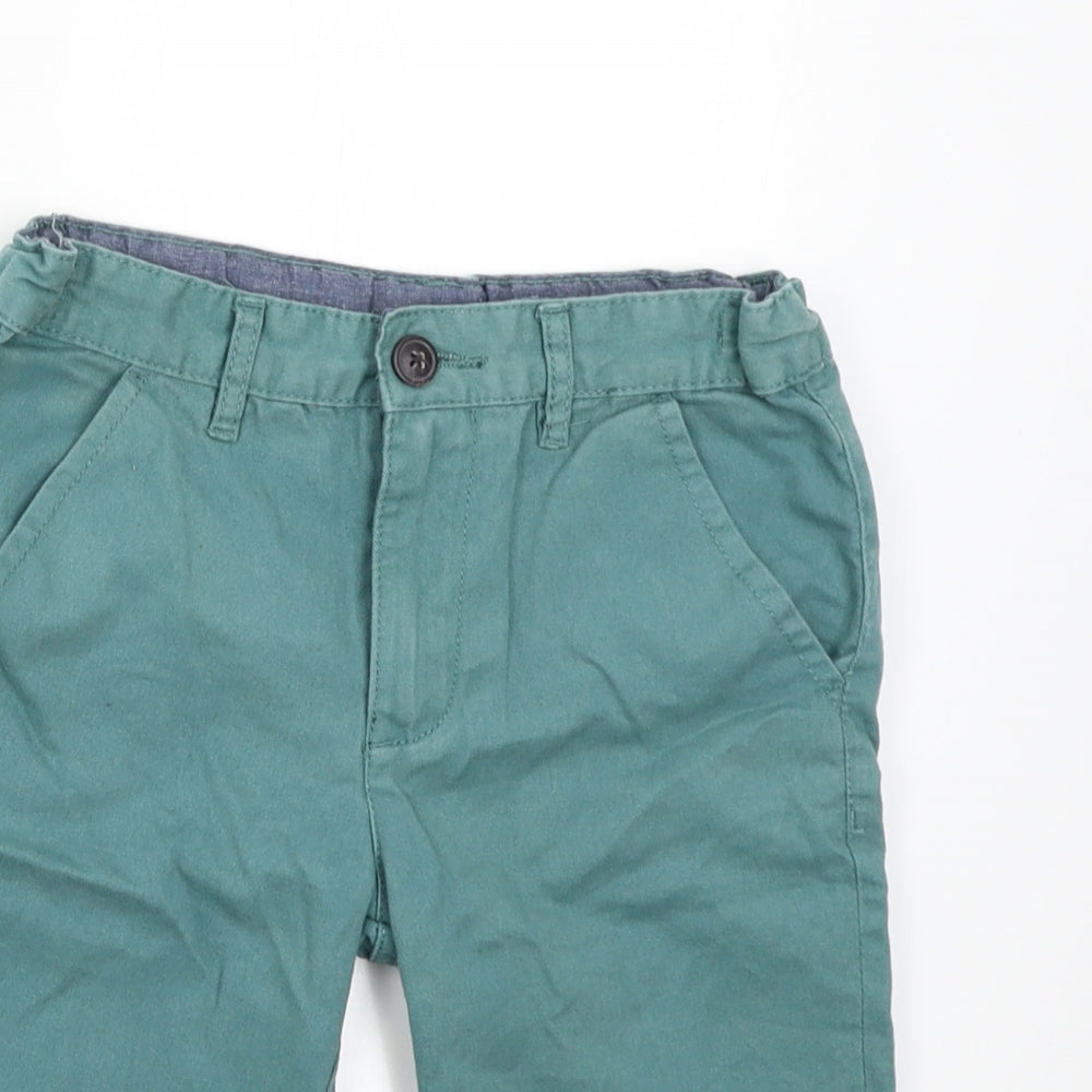 Pep & Co Boys Green   Bermuda Shorts Size 8-9 Years