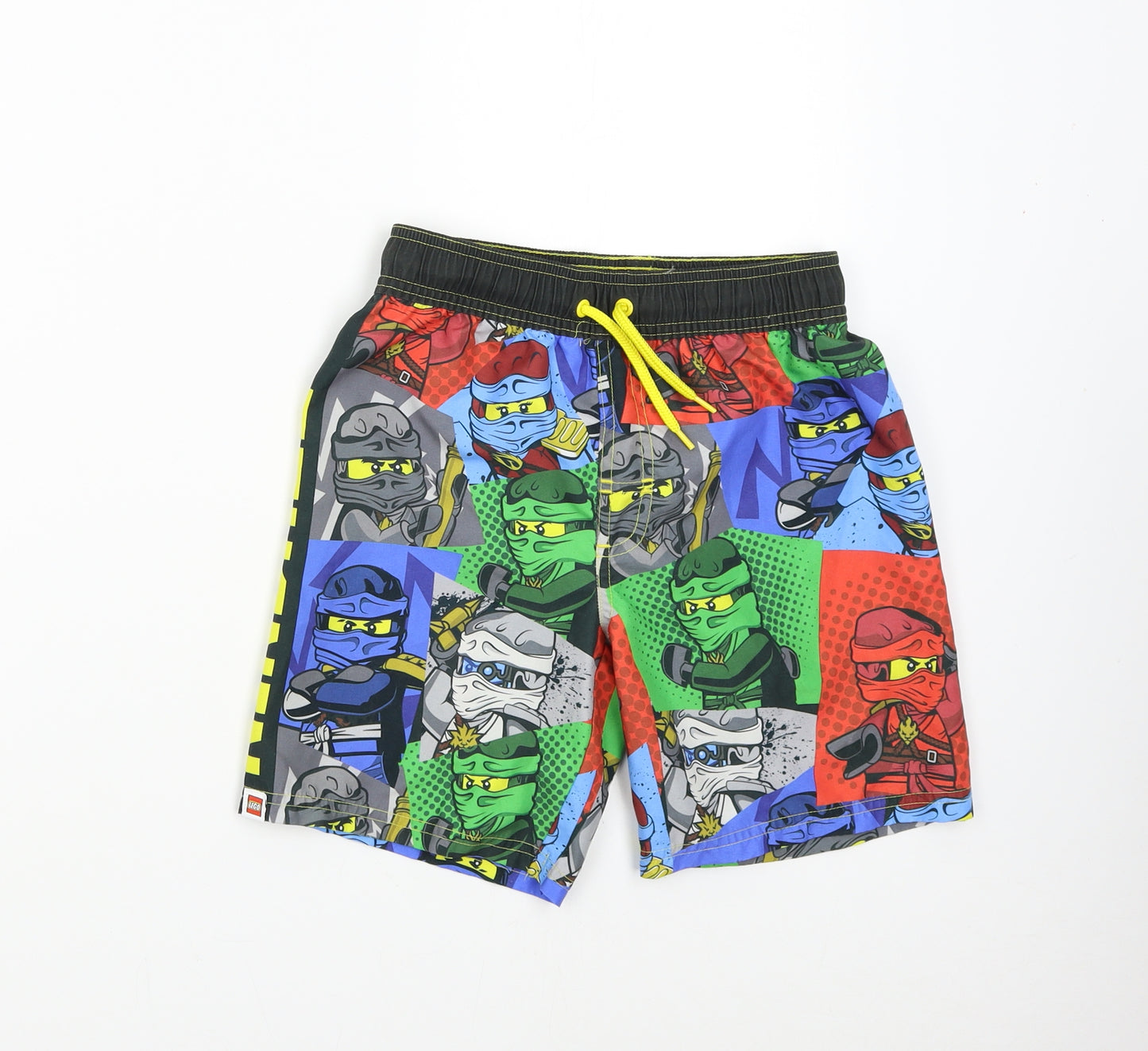 Nutmeg Boys Multicoloured   Sweat Shorts Size 8-9 Years - Ninjago